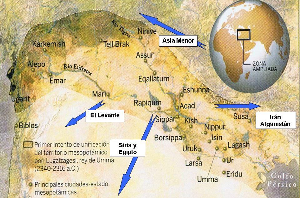Los enfrentamientos entre las primeras ciudades Estado Sumerias. | Blog de  Juan Carlos Isla